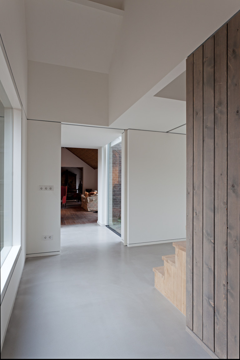 Stucwerk in een boerderij